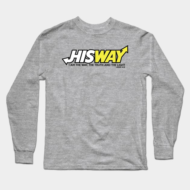 God's Way Long Sleeve T-Shirt by iMAK